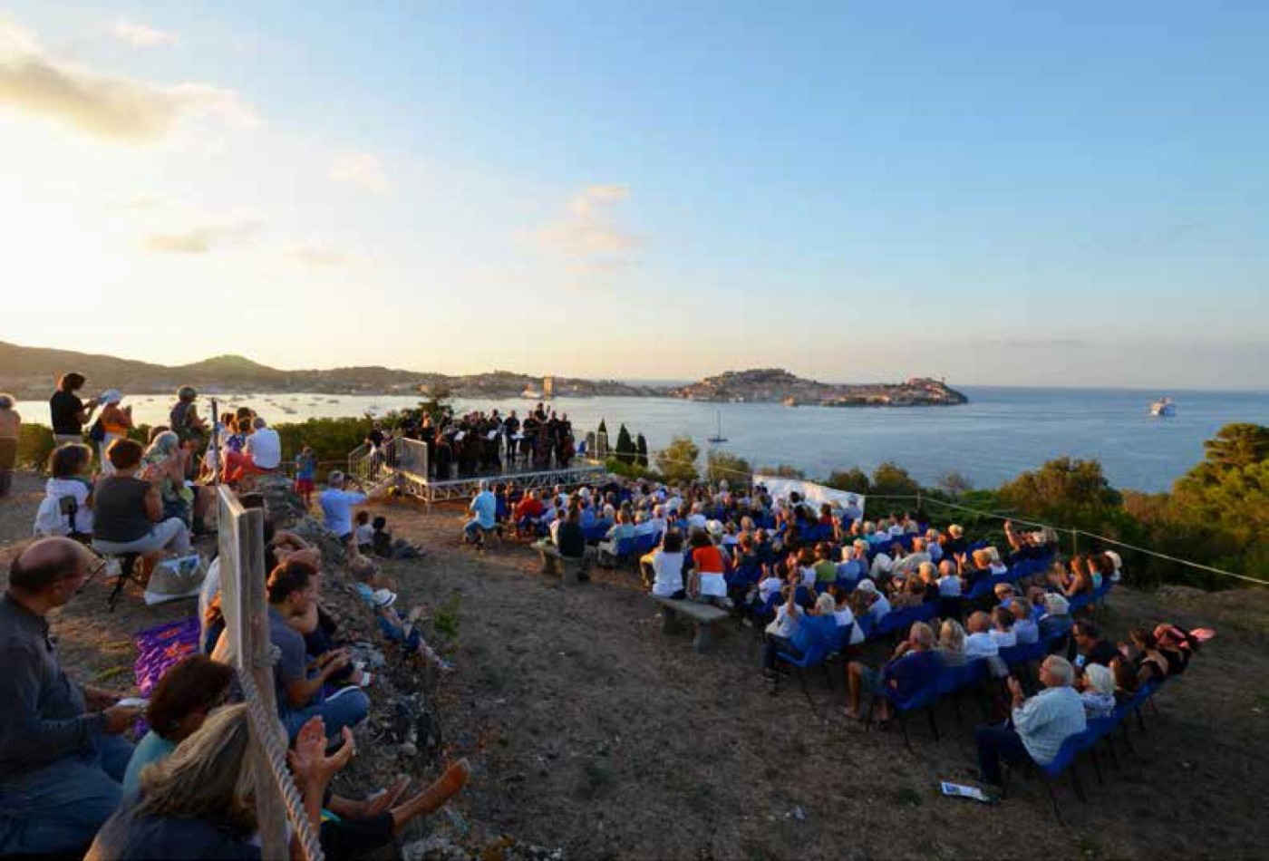 Villa romana delle Grotte, Elba Isola Musicale d’Europa - Festival internazionale della musica www.elba-music.it (foto di George Guida)
